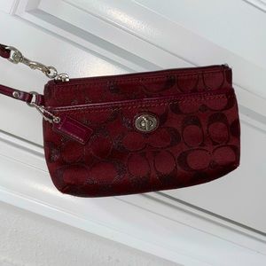 Coach wristlet